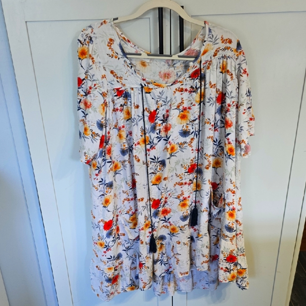 Altar'd State Boho Mini Dress Large